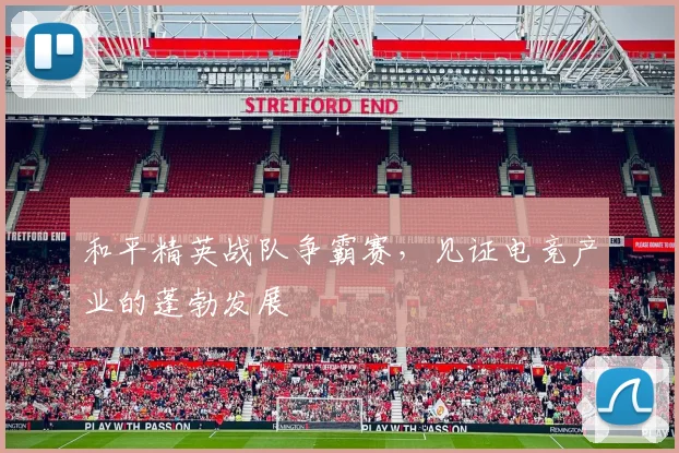 和平精英战队争霸赛，见证电竞产业的蓬勃发展