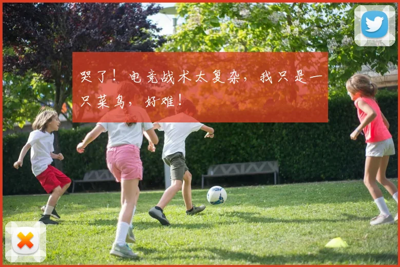 哭了！电竞战术太复杂，我只是一只菜鸟，好难！