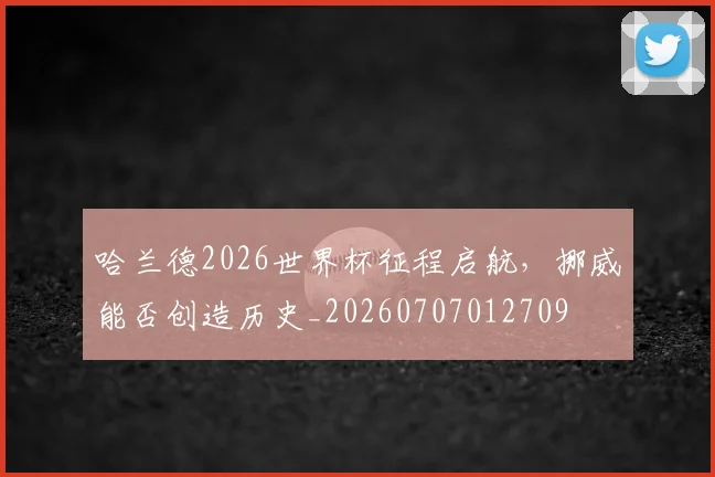 哈兰德2026世界杯征程启航，挪威能否创造历史_20260707012709